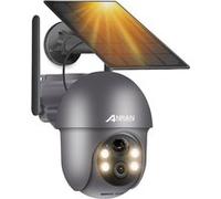 Caméra de Surveillance Solaire batterie rechargeable wifi 2.4Ghz ANRAN Q01 Gris 5MP GRIS G