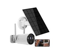 Caméra de surveillance solaire - VISORTECH - DSC-500.cam - Fixe - Bullet - 2K