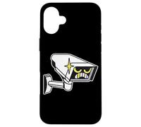 Caméra de Surveillance Traditionnelle avec Flash Tatouage Traditionnel Coque pour iPhone 16 Plus