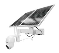 Caméra de surveillance vidéo PTZ en direct PNI IP60 avec panneau solaire, 2MP, GSM 4G, emplacement SIM, pour extérieur et intérieur