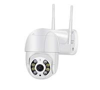 Caméra De Surveillance WiFi Caméra D'Extérieur Caméra De Surveillance WiFi sans Fil, Double Source De Lumière, Ptz, Voix Bidirectionnelle-1080P
