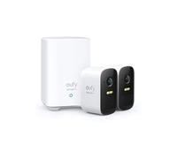 Caméra de Surveillance WiFi Extérieure sans Fil - 2C Base + 2 caméras - Etanchiété IP67, Vision Nocturne
