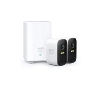 Caméra de Surveillance WiFi Extérieure sans Fil - 2C Base + 2 caméras - Etanchiété IP67, Vision Nocturne