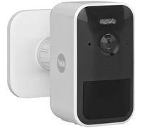 Yale Caméra Surveillance WiFi extérieure sans fil, Full HD, Vision nocturne, projecteur LED Visionnage & Alerte en temps réel sur appli Audio bidirectionnel Détection IA, Compatible Alexa, Google Home
