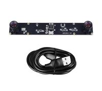 Caméra de Synchronisation à Double Objectif, Module de Caméra USB 3840x1080 30FPS 4MP 1080P pour Application Informatique