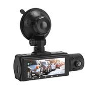Caméra de Tableau de Bord 3 Canaux WiFi FHD 1080P, Caméra de Tableau de Bord Intérieure Avant et Arrière pour Voitures, Mini Caméras de Tableau de Bord avec Vision Nocturne,