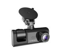Caméra de tableau de bord avant - Dashcam portable avec vision nocturne et enregistrement de conduite | Caméra frontale sans fil avec écran