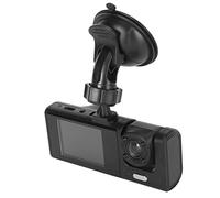 Caméra de Tableau de Bord avec écran 2 Pouces, Caméra de Voiture Triple HD 1080p Avant et Arrière avec Vision Nocturne, Caméra de Tableau de Bord Grand Angle 170°, Enregistrement