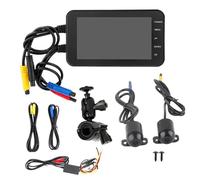 Caméra de Tableau de Bord de Moto 1080P avec écran IPS de 4 Pouces, caméra Avant et arrière WiFi, enregistreur vidéo de Conduite, DVR de Moto étanche IP 65 avec Enregistrement en