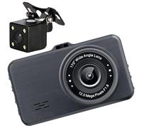 Caméra de tableau de bord de voiture 300 W - Grand écran de 7,6 cm - Grand écran - Enregistreur vidéo pour vélo de conduite