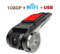 Caméra de tableau de bord de voiture USB HD 1080P,grand angle,résistant à 170,caméra avant ADAS,caméra Prada,Android DVR,enregistreur automatique,version nocturne - Type WIFI USB 1080P-32GB