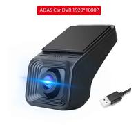 Caméra De Tableau De Bord Dvr De Voiture,Enregistreur Vidéo Automatique Universel,2k Full Hd,Usb,Adas,Dvd,Audio Automatique,Alarme Vocale,Vision Nocturne - Type 1920 1080p-Dvr 128g Tf Card