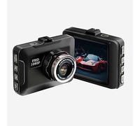 Caméra de Tableau de Bord, Enregistreur de Conduite de Voiture DVR HD 1080P pour Voitures avec écran LCD de 2,2 Pouces, Vision Nocturne, Détection de gravité, Enregistrement en