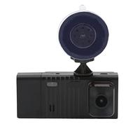 Caméra de Tableau de Bord, Objectif de Vision Nocturne 3 pour Voiture DVR à Ventouse pour Véhicules