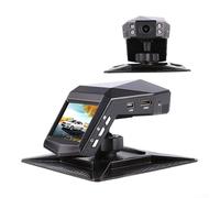 Caméra de tableau de bord pour voiture 1080p double objectif DVR avec écran LCD de 5,1 cm, grand angle de 170 degrés, capteur G, enregistrement en boucle, moniteur de stationnement pour voitures, SUV