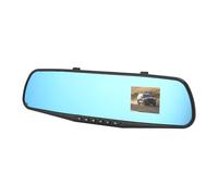 Caméra de Tableau de Bord pour Voiture, Rétroviseur de 6,1 Cm, Double Caméra 1080p Avant et Arrière, Super Vision Nocturne, Aide au Stationnement, Capteur G, Moniteur de