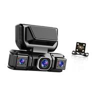 Caméra de véhicule 4 canaux avec fonction boucle et objectif large de 170 degrés pour capturer facilement l'enregistreur de navette en ville