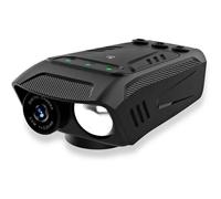 Caméra De Vélo 3 En 1 - Nedis - Full Hd - Phare Led 600 Lm - Klaxon 100 Db - Batterie 2500 Mah Multicolore