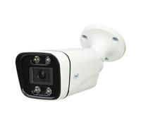 Caméra de vidéosurveillance PNI IP5POE, 5 MP, D-WDR, 4,0 mm, 6 LED, IP66, Blanc