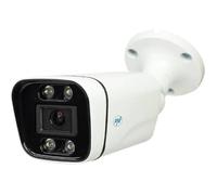 Caméra de vidéosurveillance PNI IP5POE, 5 MP, D-WDR, 4,0 mm, 6 LED, IP66, Blanc