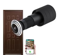Caméra de Visionnage de Porte HD 1080P, Caméra Judas de Porte Grand Angle de 150 Degrés, Caméra Judas USB WiFi à Distance HD à Distance pour la sécurité de la Maison, du Bureau