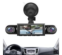 Caméra De Voiture,4 Canal Alimenté par Batterie Dash Cam | Rétroviseur Arrière et Écran 1080P pour Aveugles Côté Arrière Conduite Taxi Camion