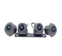Caméra De Voiture avec Vue Panoramique Universelle À 360 °, 720P 1080p, Degré Gauche Droite Avant Arrière pour Radio Stéréo Android Caméras De Recul(1080 2053 4 Square)
