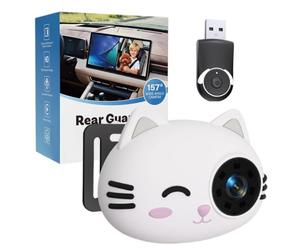 Caméra De Voiture Pour Bébé - Moniteur De Siège Arrière Sans Fil HD 1080P Avec Vision | Objectif Grand Angle 150° Plug And Play À Faible Latence | Caméra Pour Bébé De Siège D'auto Pour Une Co