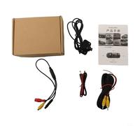 Caméra de voiture vue latérale droite avec LED de secours à induction pour une utilisation de recul, pas de perforation nécessaire, étanche et résistante aux chocs