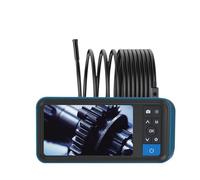 Caméra d'égout, 108 0P HD Caméra endoscope MS450 Double objectif Borescope avec 4,5 « IPS Écran 8 mm Borescope Caméra avec 3 Sewer 2 Go Boîtier porte-carte(5.5mm Single camera)