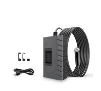 Caméra d'égout, 2,0 MP 1080P HD 5. Endoscope industriel de 5mm Wifi Borecope IP67 Caméra de serpent câble semi-rigide imperméable Pour Canalisations(3.5m,11.5mm)