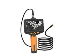 Caméra d'égout 4.5 '' IPS Caméra d'inspection de l'écran .5mm Dual Lens Digital Industrial Endoscope 1M Snake Tube IP67 32G Carte(3M)