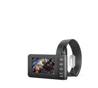 Caméra d'égout, Caméra d'inspection de borescope numérique 1080P et double numérique avec 43" LCD Écran IP67 Caméra d'égout imperméable for pipe à la maison de voiture(3m,11.2mm)