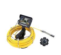 Caméra d'égout, Caméra d'inspection de tuyaux avec carte DVR 16 Go, endoscope industriel IP68 10/20/30/50 M(10m,22MM Camera NO DVR)