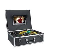 Caméra d'égout, Caméra vidéo d'inspection de tuyau 9 '' Support d'endoscope industriel de canalisation d'égout de vidange 360 Rotation HD 800 TVL(30M)