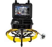Caméra d'égout pour inspection des canalisations, caméra vidéo d'inspection de tuyaux sans fil avec écran LCD, endoscope industriel pour l'inspection de canalisations