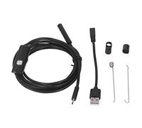 Caméra D'endoscope Industrielle USB avec 6 Lumières LED Réglables, 1,3 MP pour Inspection des Tuyaux et Entretien Voiture (1M)