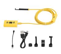 Caméra D'Endoscope, Lumière LED 8mm / 0.3in et Endoscope sans Fil WiFi étanche HD 1200P IP68, Caméra D'inspection avec Lumière pour iOS/Android (2m / 6.6ft)