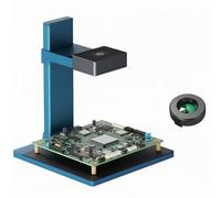 Caméra d'imagerie thermique, résolution 256 x 192, fréquence d'images de 25 Hz, outil d'analyse PCB avec objectif macro de 30 mm pour test de température élevée/basse et diagnostic des pannes