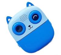 Caméra d'impression thermique pour enfants avec IA - Enregistrement vidéo 1080p et carte mémoire de 32 Go pour le stockage de contenu (bleu)