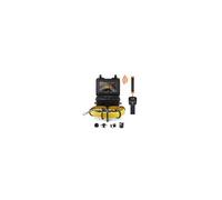 VEVOR Caméra d'inspection pour tuyaux Endoscope Écran 9 pouces IP68 50m 12 LED DVR Carte SD 16