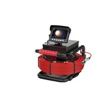 Caméra d'inspection de canalisation d'égout 16 Go Carte DVR IP68 Drain 17MM/22MM Canalisation Endoscope industriel avec moniteur 4.3(20m,22MM with DVR)