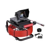 Caméra d'inspection de canalisation d'égout 16 Go TF Card DVR IP68 Drain Sewer Pipeline Endoscope industriel avec moniteur 4,3 pouces(50m,NO DVR)