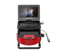 Caméra D'inspection De Canalisation D'égout avec Compteur DVR 10" Clavier Endoscope Industriel Drainage IP68 20M/30M/50M 17MM éTanche Et RéSistant à l'usure(20m)