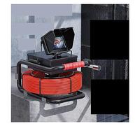 Caméra d'inspection de tuyau d'égout, carte 16 Go DVR IP68 Drain Endoscope industriel canalisation 17/23 mm avec moniteur vidéo 4.3(20m,22MM-NO DVR)