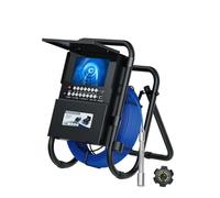 Caméra D'inspection De Tuyaux avec Compteur DVR, Clavier, Endoscope Industriel for Égouts, IP68 17 Mm Ou 23 éTanche Et RéSistant à l'usure(50m,23MM DVR)