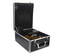 Caméra d'inspection de tuyaux Écran IPS de 7 Pouces 1200 TVL Caméra d'inspection d'égouts étanche avec câble en Fibre de Verre de 30 m Boîtier en Aluminium Banque d'alimentation