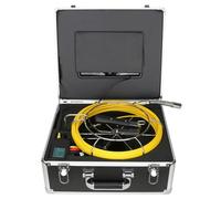 Caméra d'inspection d'égout de drainage, câble avec compteur d'instrument, écran LCD de 22,9 cm, endoscope d'inspection de canalisation, enregistrement vidéo DVR, pour climatisation/canalisations de
