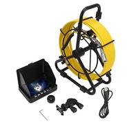Caméra d'inspection d'égout de Tuyau de 18mm Mtlavishness 1080P HD USB avec écran LCD 5 Pouces Carte mémoire caméra endoscopique de Tuyau pour Pipeline (20m)