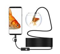Caméra d'inspection 'endoscope - caméra serpent, caméra d'inspection USB sans fil, | Caméra d'inspection borescope étanche avec 6 LED LED, caméra d'inspection endoscopique USB pour